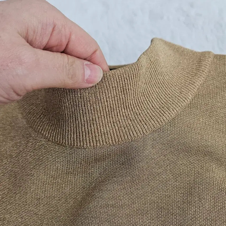 [BUNJANG] Tom Ford Gold Thread Half-Neck Knit Sweater / 톰포드 금사 하프넥 니트