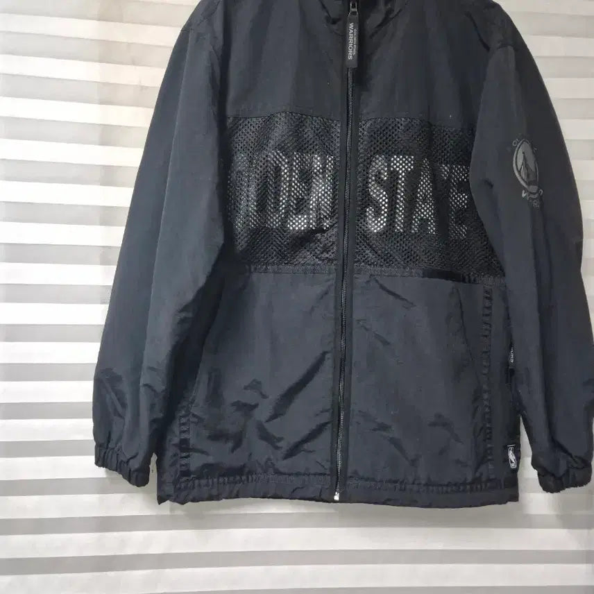 [BUNJANG] NBA Golden State Warriors Windbreaker Jacket / NBA 골든스테이트 워리어스 바람막이 자켓