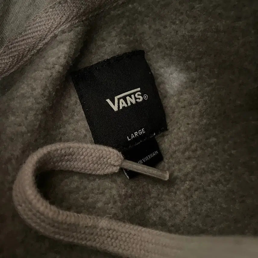 [BUNJANG] Vans Fleece Hoodie N.7641 / L 반스 기모 후드티셔츠 N.7641