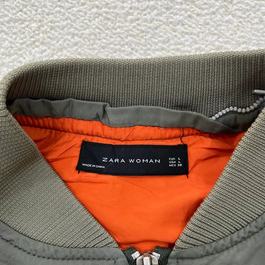 [BUNJANG] ZARA Bomber Jacket / L 자라 봄버 항공점퍼 자켓 0305M