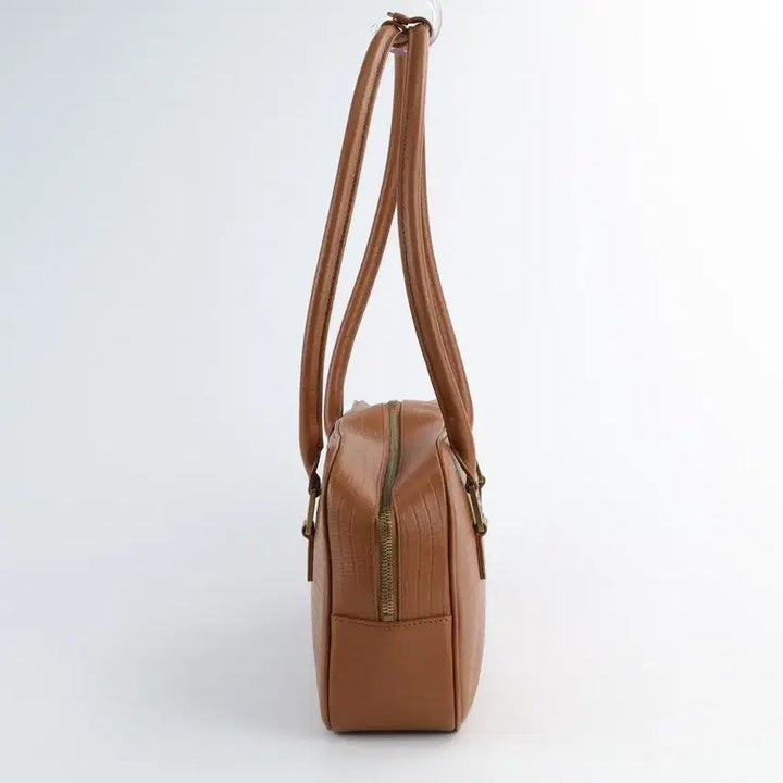 [BUNJANG] Depound Panini Square Shoulder Bag - Coco Camel / 드파운드 파니니 스퀘어 숄더백 코코카멜