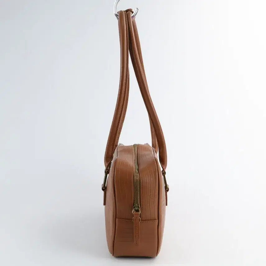 [BUNJANG] Depound Panini Square Shoulder Bag - Coco Camel / 드파운드 파니니 스퀘어 숄더백 코코카멜