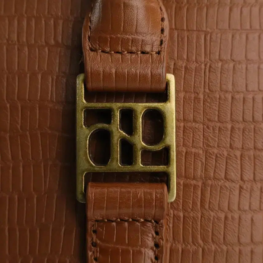 [BUNJANG] Depound Panini Square Shoulder Bag - Coco Camel / 드파운드 파니니 스퀘어 숄더백 코코카멜