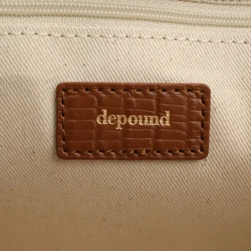 [BUNJANG] Depound Panini Square Shoulder Bag - Coco Camel / 드파운드 파니니 스퀘어 숄더백 코코카멜