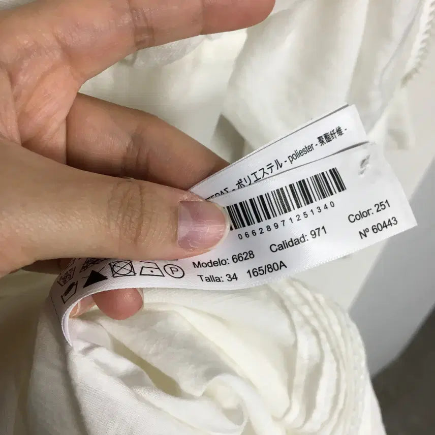 [BUNJANG] Massimo Dutti Linen Lace Midi Dress / 마시모두띠 린넨 레이스 원피스 34