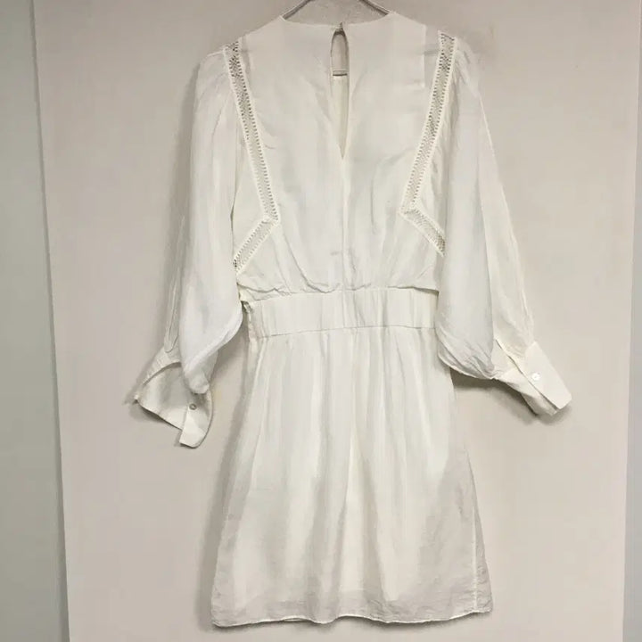 [BUNJANG] Massimo Dutti Linen Lace Midi Dress / 마시모두띠 린넨 레이스 원피스 34