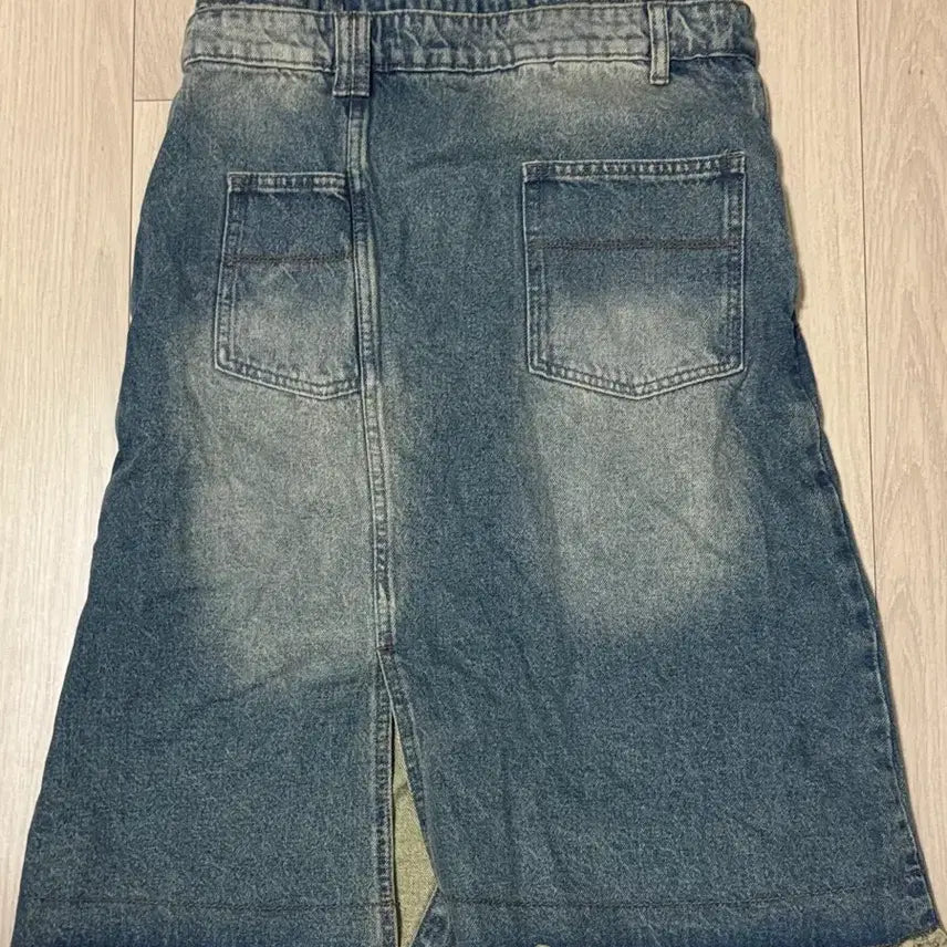 [BUNJANG] Millo Women Denim Wrap Skirt / 밀로 우먼 데님 랩 스커트