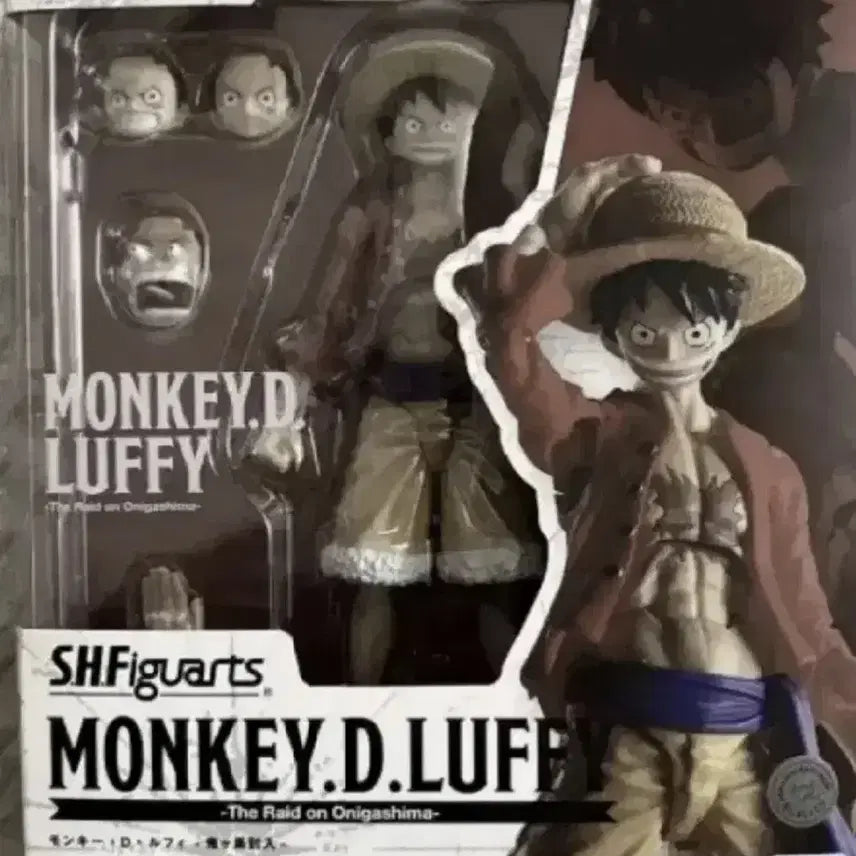 [BUNJANG] SHF Monkey D. Luffy Onigashima Raid Figure / SHF 피규아트 몽키 D 루피 오니가시마 습격 피규어 프라모델 원피스