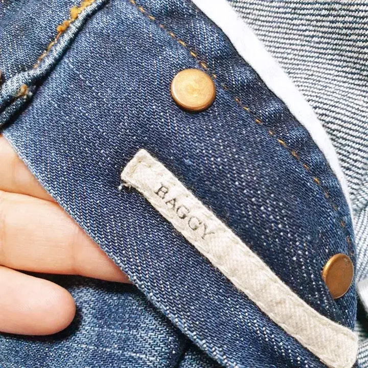 [BUNJANG] Donduffler Italian 배기핏 Jeans / 돈더플러 이태리 배기핏 청바지