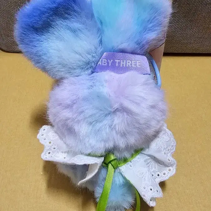 [BUNJANG] Baby Three Flower Rabbit Doll / 베이비쓰리 플라워 정품