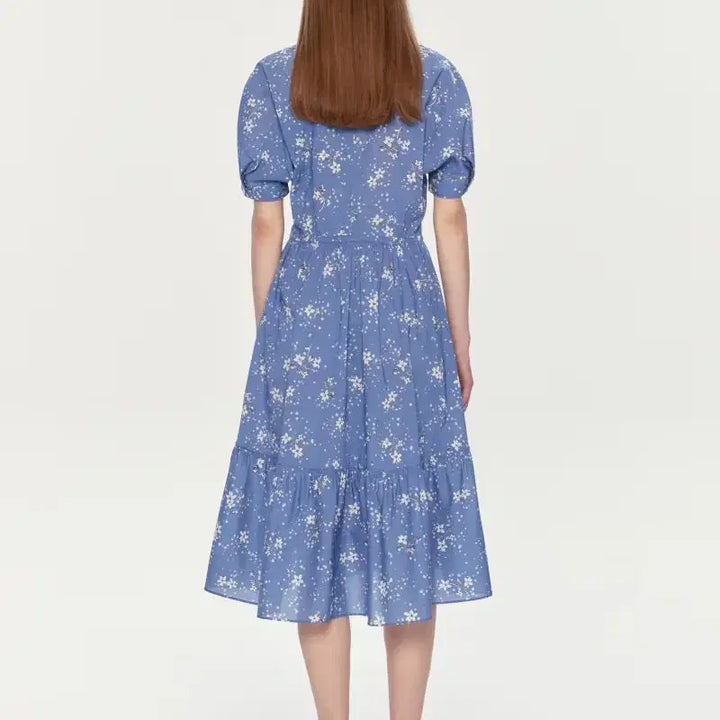 [BUNJANG] Hazzys Ladies Floral Shirt Dress / 23 헤지스 레이디스 플라워 셔츠 원피스 85
