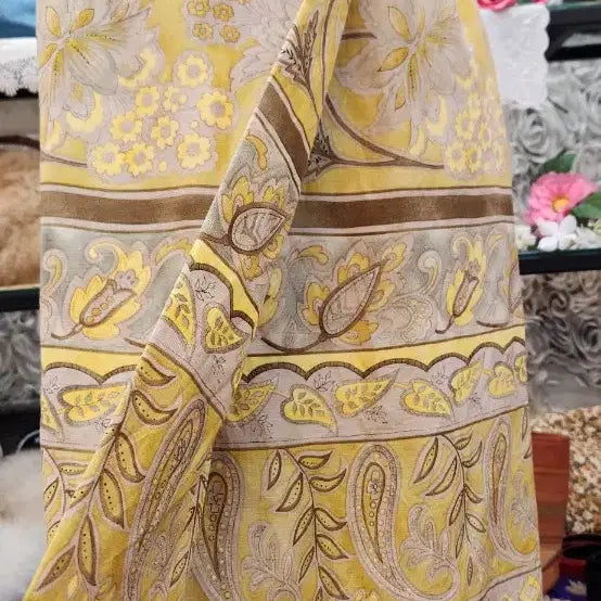 [BUNJANG] DANAPARIS Silk &amp; Linen Skirt (55-66) / DANAPARIS 실크 + 린넨 스커트 (55 66)