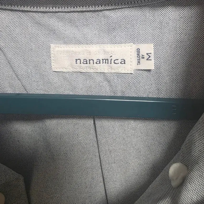 [BUNJANG] Nanamica Button-Down Oxford Short-Sleeve Shirt / 나나미카 반팔 셔츠