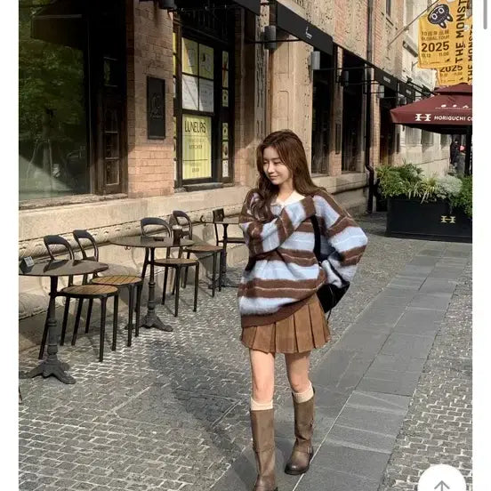 [BUNJANG] Attrangs Kim Ahob Pleated Mini Skirt Pants / 아뜨랑스 플리츠미니스커트팬츠 김아홉 모리걸 프롬비기닝