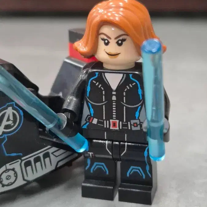 [BUNJANG] Lego Marvel Black Widow sh0186 Set / 레고 마블 블랙위도우 sh0186 바이크 포함