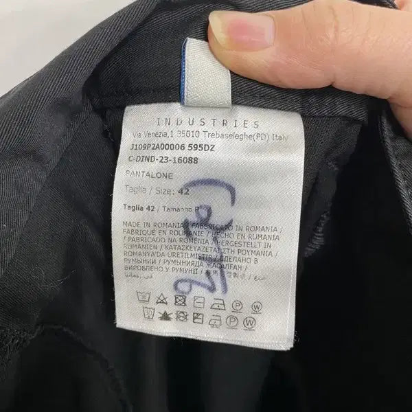 [SOLD OUT] 여M/몽클레어 코튼 슬랙스 팬츠