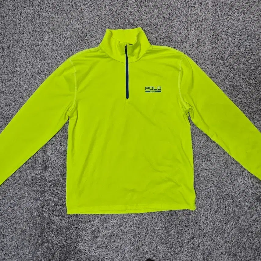 [BUNJANG] Polo Ralph Lauren Sports Half Zip-Up Tee / 폴로 랄프로렌 스포츠 남성 하프 집업티 M