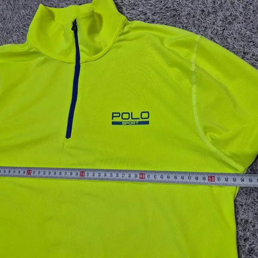 [BUNJANG] Polo Ralph Lauren Sports Half Zip-Up Tee / 폴로 랄프로렌 스포츠 남성 하프 집업티 M