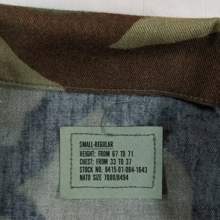 [BUNJANG] US Military BDU Heavyweight Shirt (1980s) - S-R / 80년대 미군 구형 BDU 헤비웨이트 셔츠 S-R