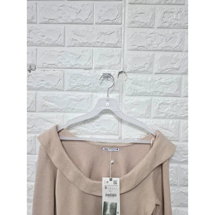 [BUNJANG] ZARA Off-Shoulder Crop Top / S 자라 ZARA 오프숄더 크롭티(새상품) C228