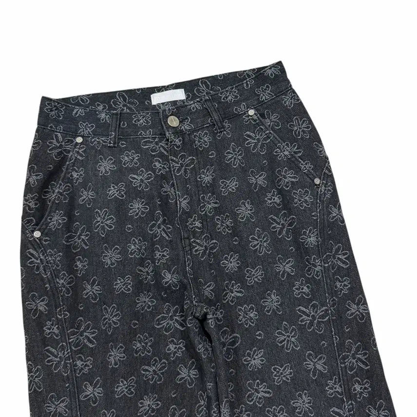 [BUNJANG] Burmula Line Bootcut Denim Pants Black M / 버뮬라 라인 부츠컷 데님팬츠 바지 블랙 M