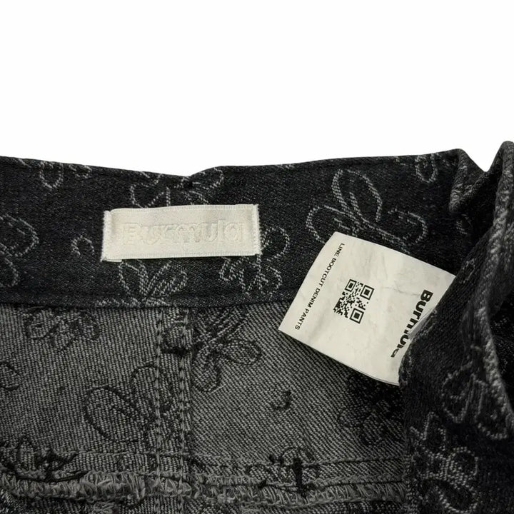 [BUNJANG] Burmula Line Bootcut Denim Pants Black M / 버뮬라 라인 부츠컷 데님팬츠 바지 블랙 M