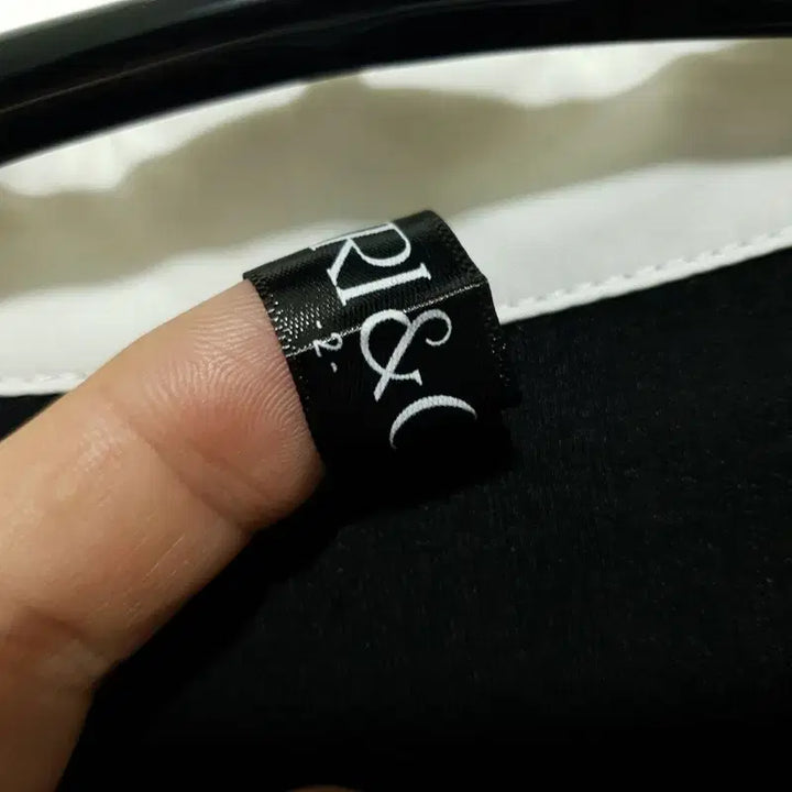 [BUNJANG] Ririn &amp; Ko Color Block Wrap Dress / 리린앤코 배색 카라넥 랩스타일 원피스 2_M2234