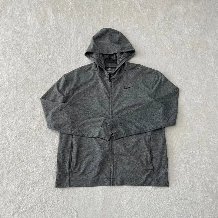 [BUNJANG] Nike Dri-FIT Hoodie Jacket (Gray) / L 나이키 드라이핏 후드집업 자켓 100