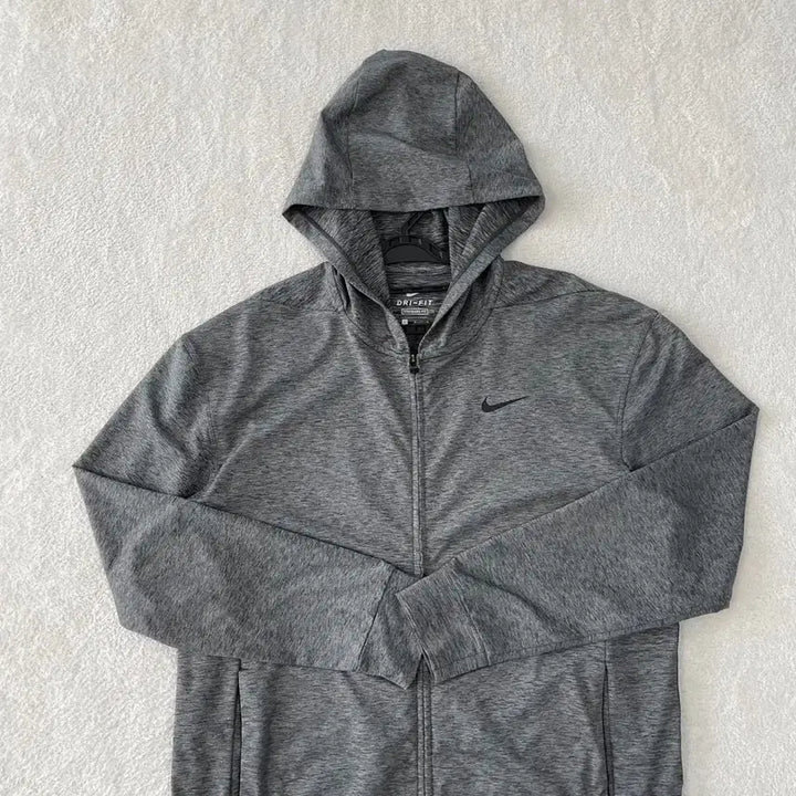 [BUNJANG] Nike Dri-FIT Hoodie Jacket (Gray) / L 나이키 드라이핏 후드집업 자켓 100