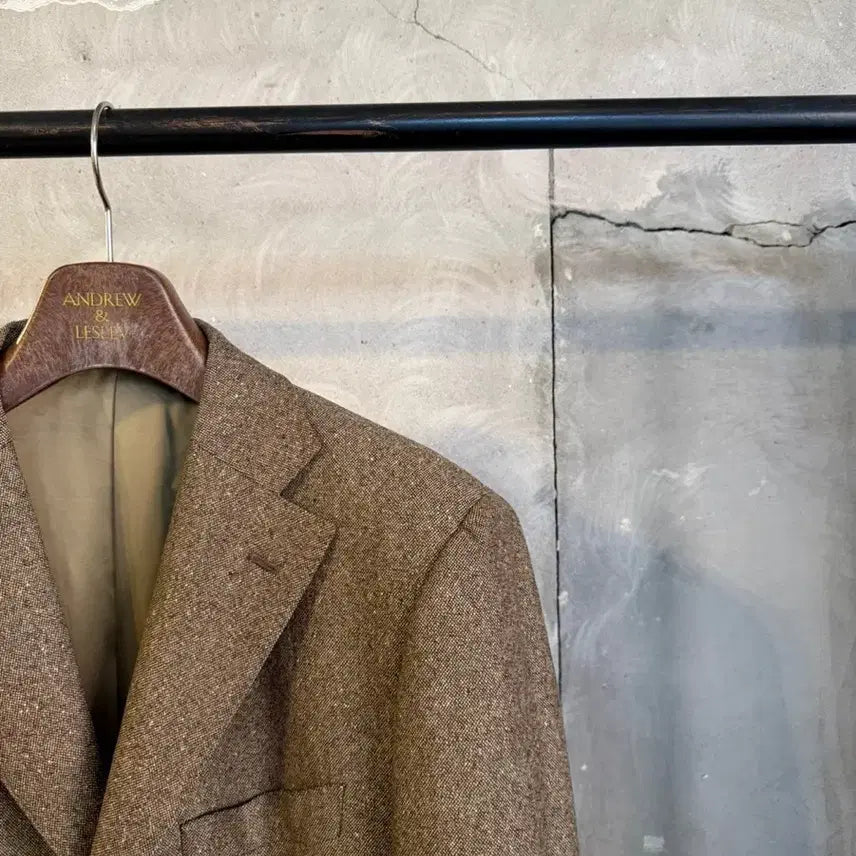 [BUNJANG] INHALE EXHALE Donegal Tweed Jacket / INHALE EXHALE 도네갈트위드 자켓 남성100