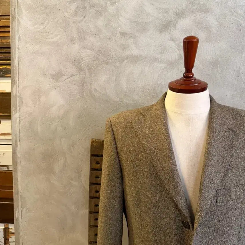 [BUNJANG] INHALE EXHALE Donegal Tweed Jacket / INHALE EXHALE 도네갈트위드 자켓 남성100