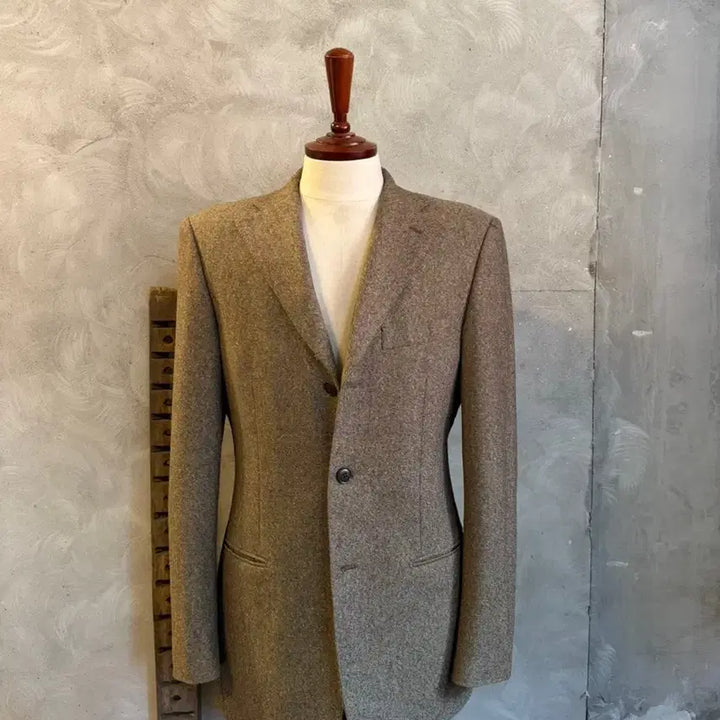 [BUNJANG] INHALE EXHALE Donegal Tweed Jacket / INHALE EXHALE 도네갈트위드 자켓 남성100
