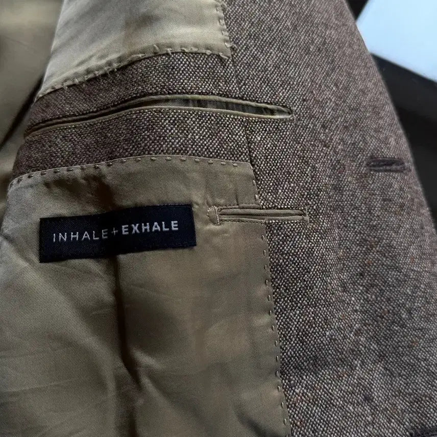 [BUNJANG] INHALE EXHALE Donegal Tweed Jacket / INHALE EXHALE 도네갈트위드 자켓 남성100