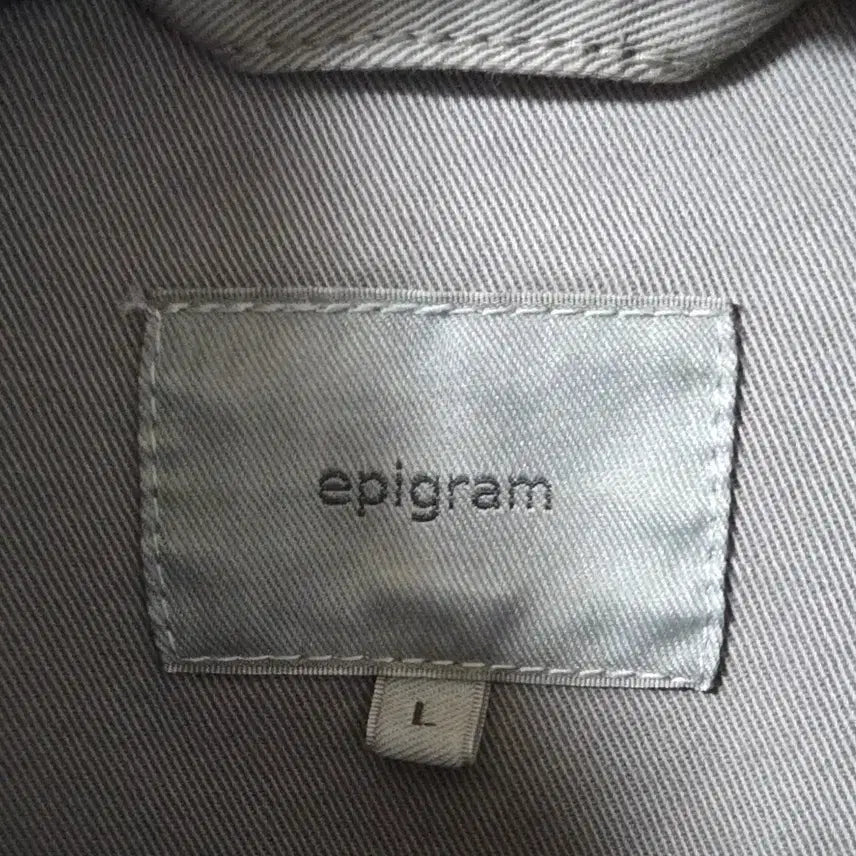 [BUNJANG] Epigram Pigment Dyed Denim Shirt Jacket / (착샷) 에피그램 피그먼트 다잉 데님 셔츠 자켓