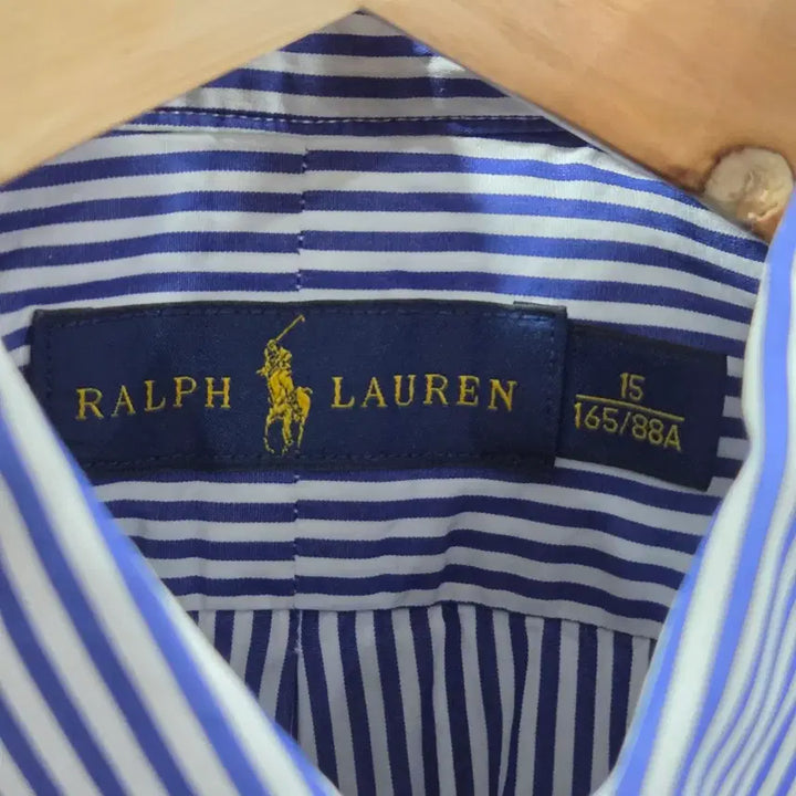[BUNJANG] Polo Ralph Lauren Striped Button-Down Short Sleeve Shirt / 폴로랄프로렌 버튼다운 스트라이프 반팔셔츠 15