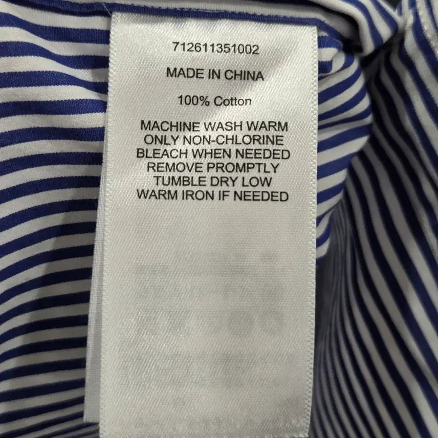 [BUNJANG] Polo Ralph Lauren Striped Button-Down Short Sleeve Shirt / 폴로랄프로렌 버튼다운 스트라이프 반팔셔츠 15