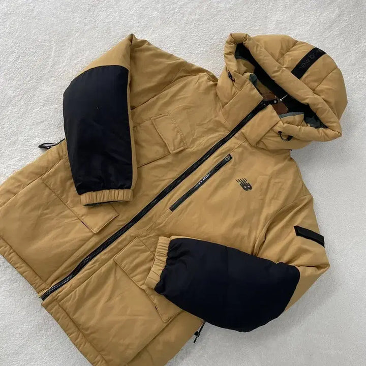 [BUNJANG] New Balance Patrol Reversible Goose Down Padded Jacket / L 뉴발란스 패트롤 양면 구스패딩 100
