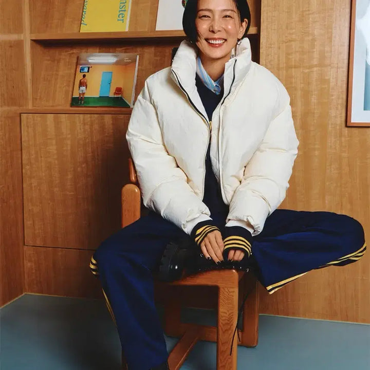 [BUNJANG] RE RHEE Funnel Neck Puffer Duck Down Padding / RE RHEE 퍼넬넥 푸퍼 덕다운 패딩(정가338,000원)