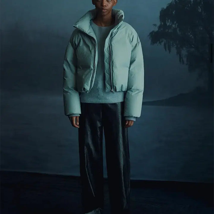 [BUNJANG] RE RHEE Funnel Neck Puffer Duck Down Padding / RE RHEE 퍼넬넥 푸퍼 덕다운 패딩(정가338,000원)