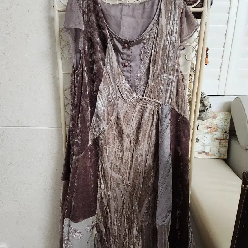 [BUNJANG] BNX Shimmering Dress (S) / BNX 샤방샤방 원피스S/3종택1/