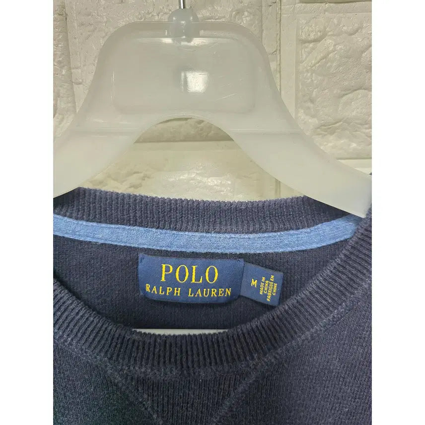 [BUNJANG] Polo Ralph Lauren Navy Knit Sweater / L 폴로랄프로렌 네이비 니트 C234