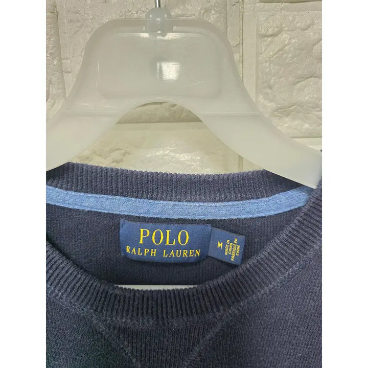 [BUNJANG] Polo Ralph Lauren Navy Knit Sweater / L 폴로랄프로렌 네이비 니트 C234