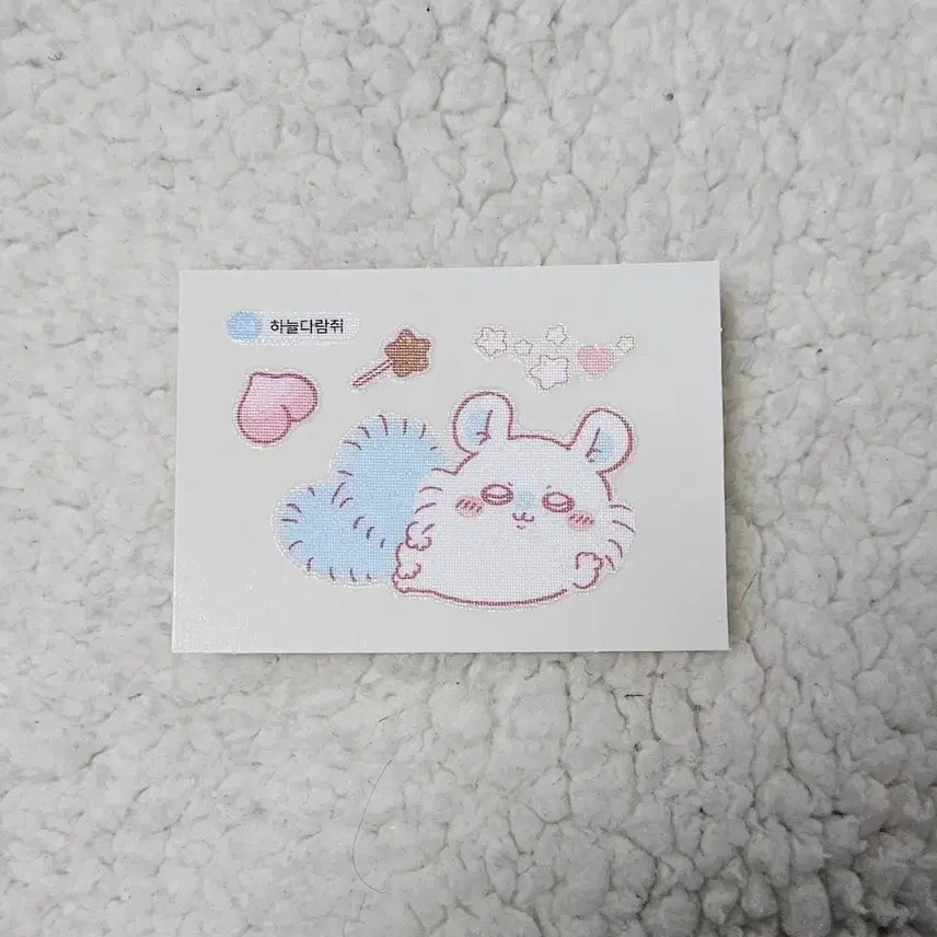 [BUNJANG] Chiikawa Olive Young Big Tteokbokki Seal Momonga / 치이카와 올리브영 빅띠부씰 모몽가