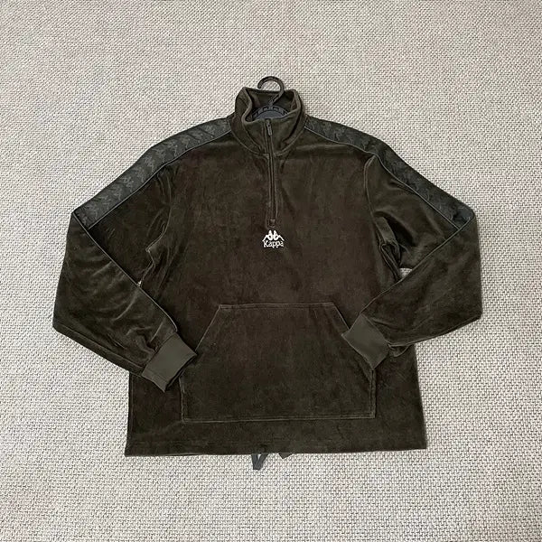 [BUNJANG] M Kappa Velour Corduroy Training Set / M 카파 벨로아 여성 골덴 코듀로이 트레이닝복 세트 N.6556