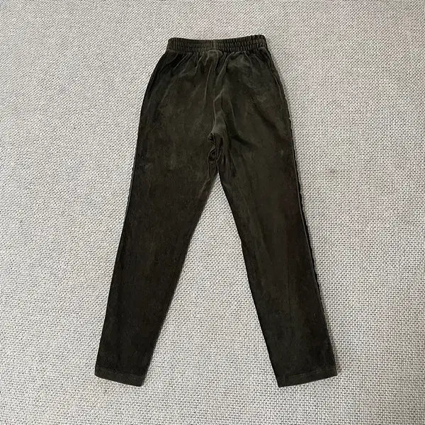 [BUNJANG] M Kappa Velour Corduroy Training Set / M 카파 벨로아 여성 골덴 코듀로이 트레이닝복 세트 N.6556