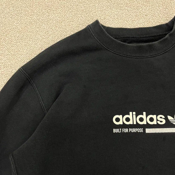 [BUNJANG] Adidas Center Logo Caval Crew Sweatshirt / [XL] 아디다스 센터로고 카발 크루 스웻셔츠 맨투맨 4137