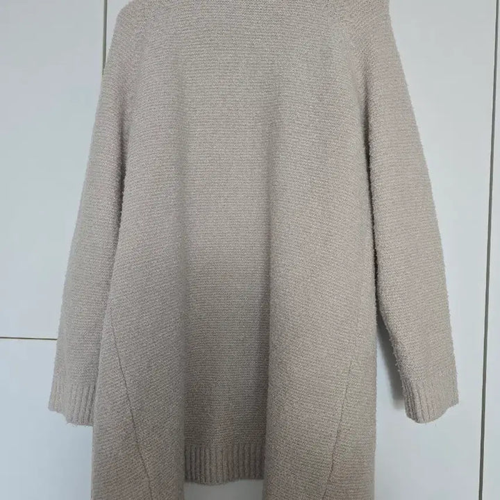 [BUNJANG] Ivory Knit Long Cardigan / 아이보리 니트 롱 가디건