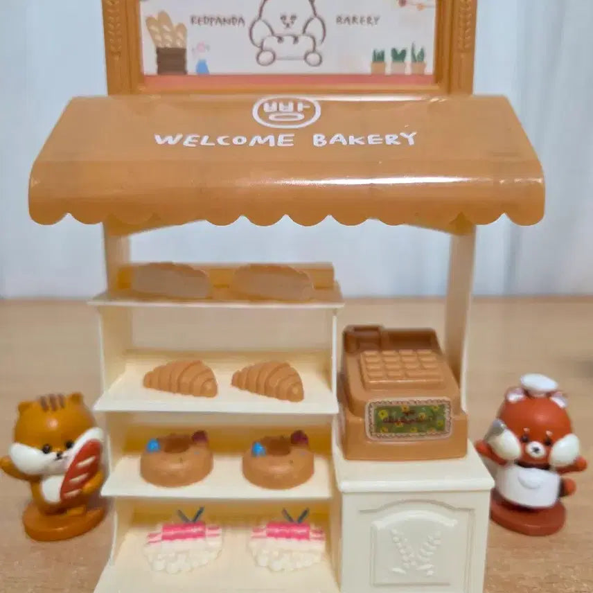 [SOLD OUT] 다이소 볼빵빵 친구들 피규어 베이커리 장난감