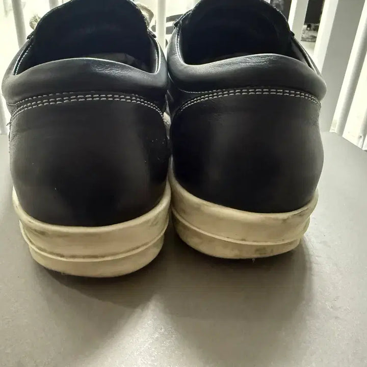 [BUNJANG] Rick Owens Vintage Full Grain Calf Leather Sneakers / 릭오웬스 빈티지 스니커즈 풀그레인 카프 레더 40.5