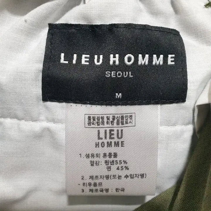 [BUNJANG] LIEU Homme Linen Turn Up Slacks M / LIEU 옴므 린넨 턴 업 슬랙스 M_S1763